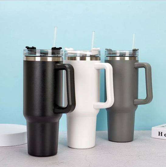 40 OZ TUMBLER WITH STRAW