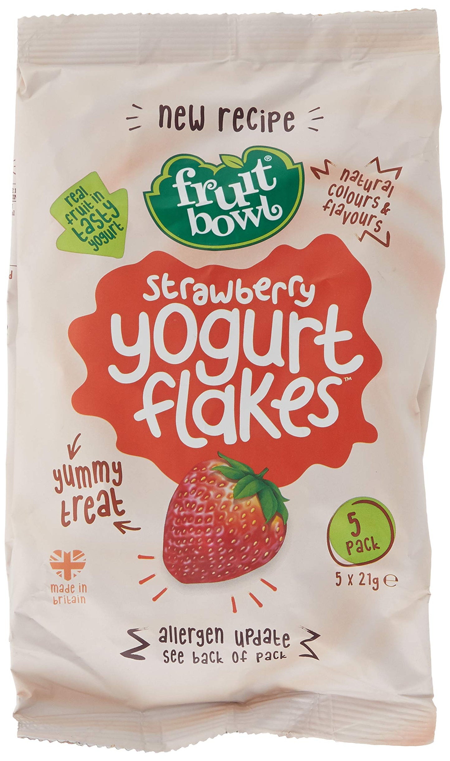 STRAWBERRY YOGHART FLAKES