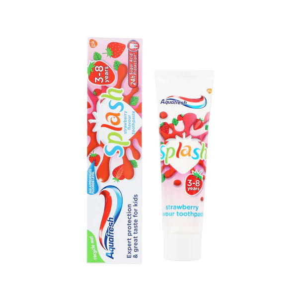 AQUAFRESH SPLASH TOOTHPASTE 3-8