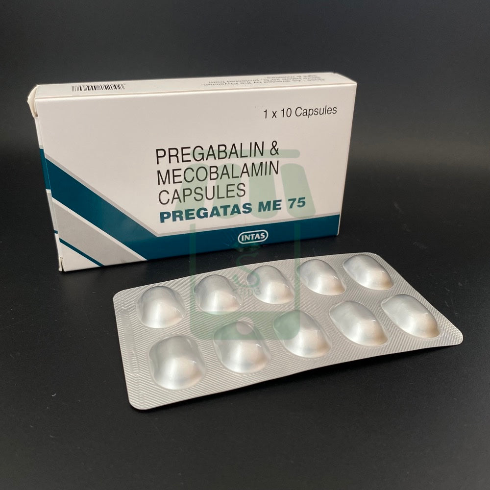 PREGATAS ME (PREGABALIN) 75MG TABS 30'S