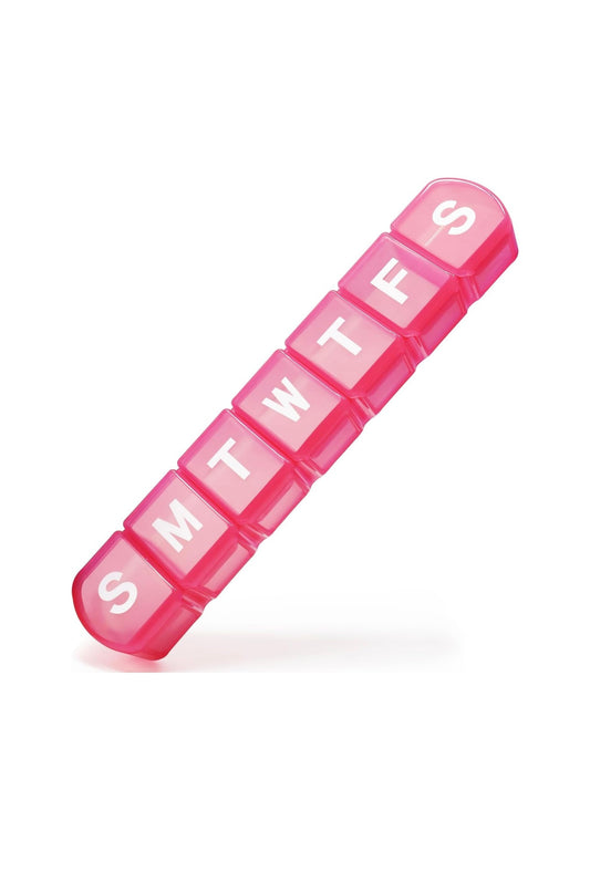 MOLN XL weekly pill organiser (pink)