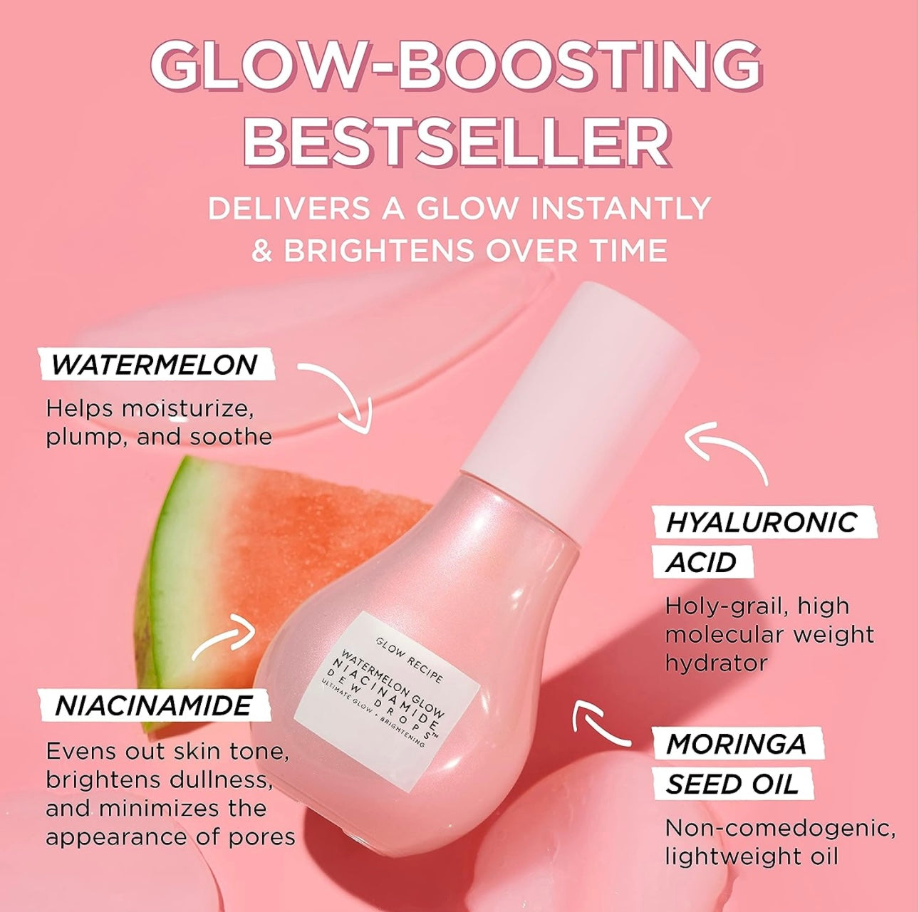 Glow recipe Niacinamide Dew drops 15mls