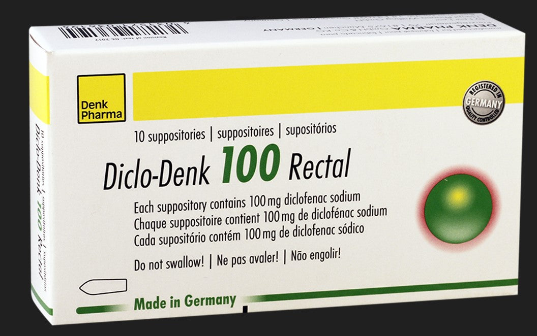 DICLO-DENK SUPP 100MG