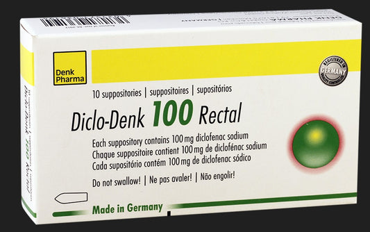 DICLO-DENK SUPP 100MG