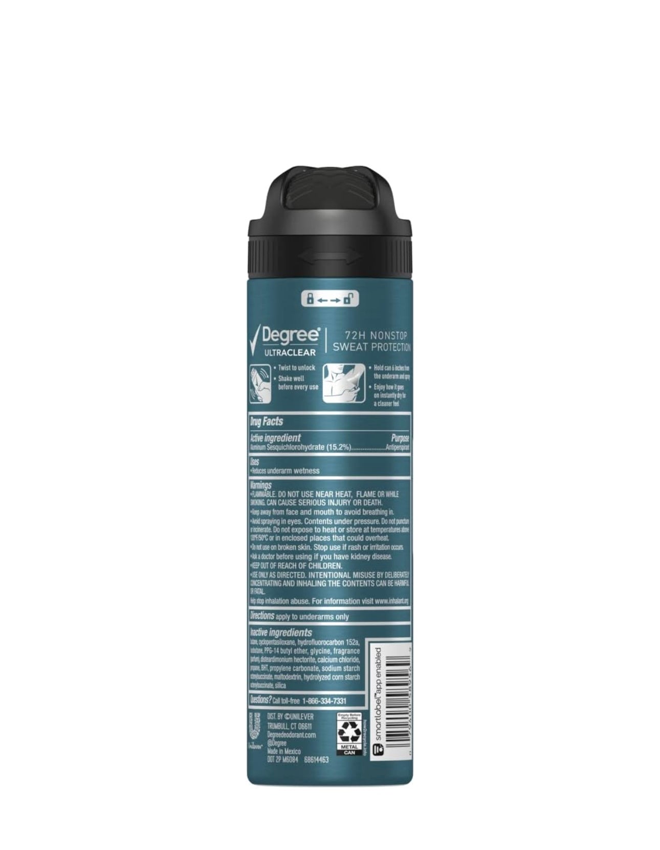 Degree men deodorant (Ultra Clear)