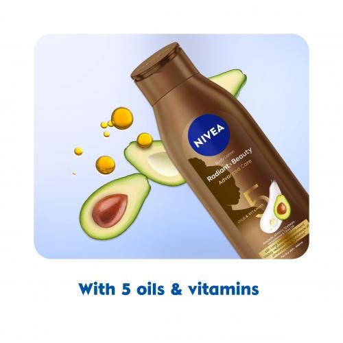 NIVEA BODY LOTION  RADIANT & BEAUTY