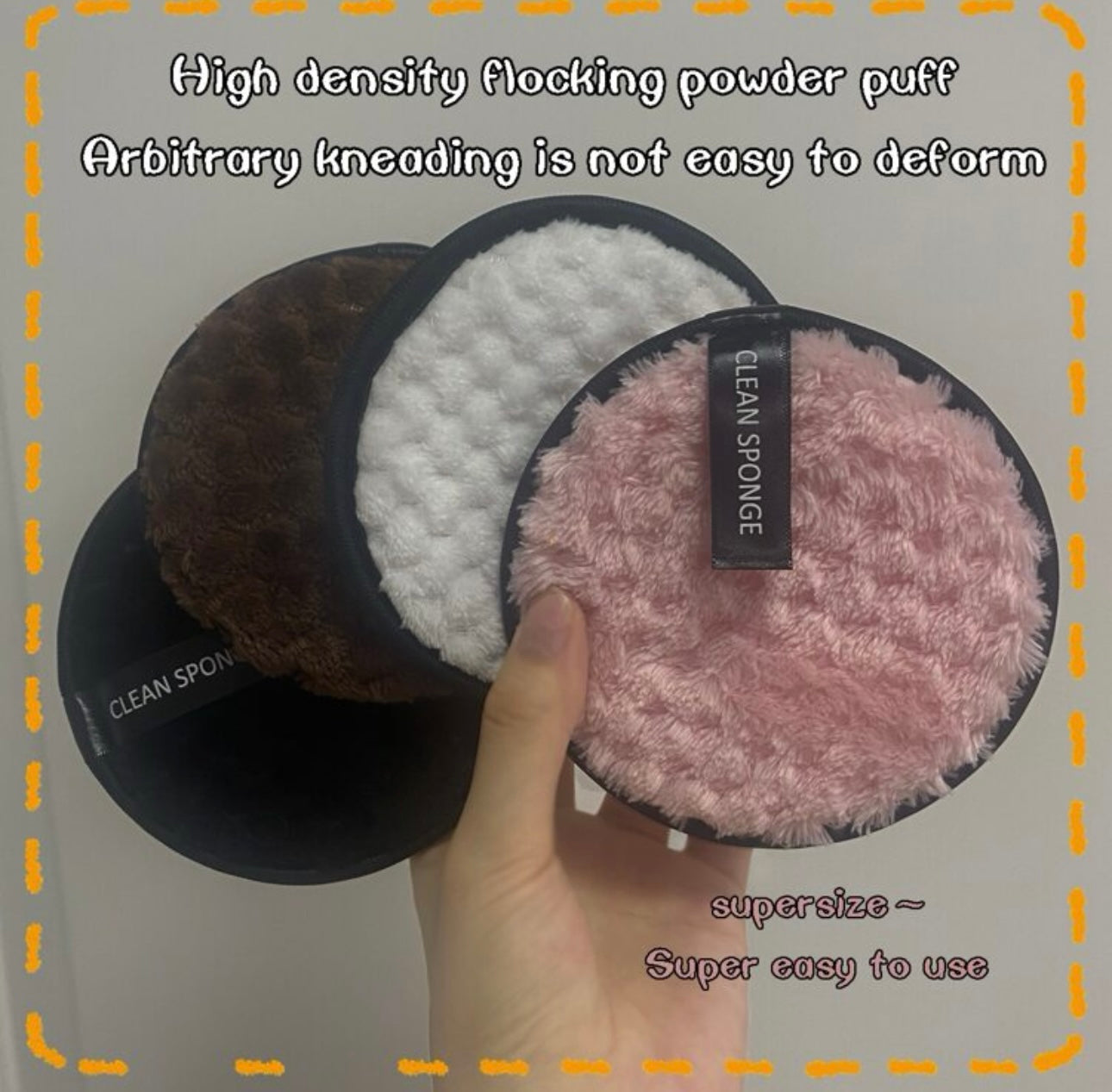 CLEAN SPONGE FACIAL CLEANSING PADS