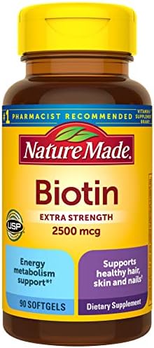 NATURE MADE BIOTIN 2500 MCG 90'S