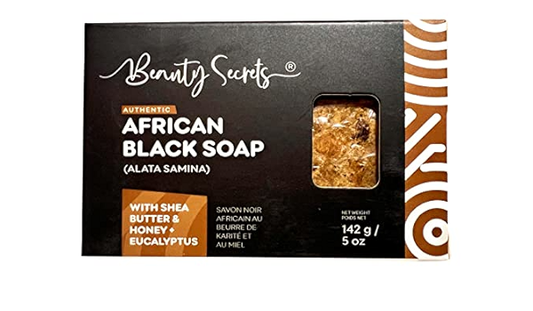 BEAUTY SECRETS BLACK SOAP 142G HONEY
