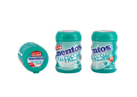 MENTOS FULL FRESH GUM (JAR)