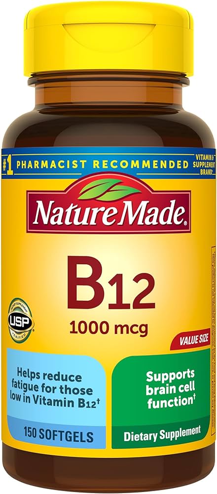 NATURE MADE B12 1000 MCG 150'S