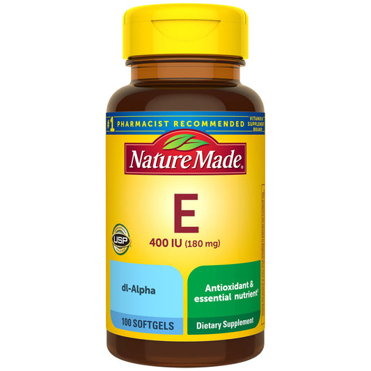 NATURE MADE VITAMIN E 400 IU 180MG 100'S