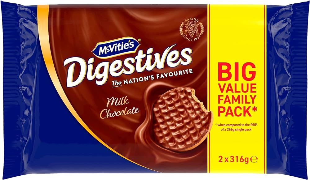 DIGESTIVE MILK CHOCOLATE 2 IN 1