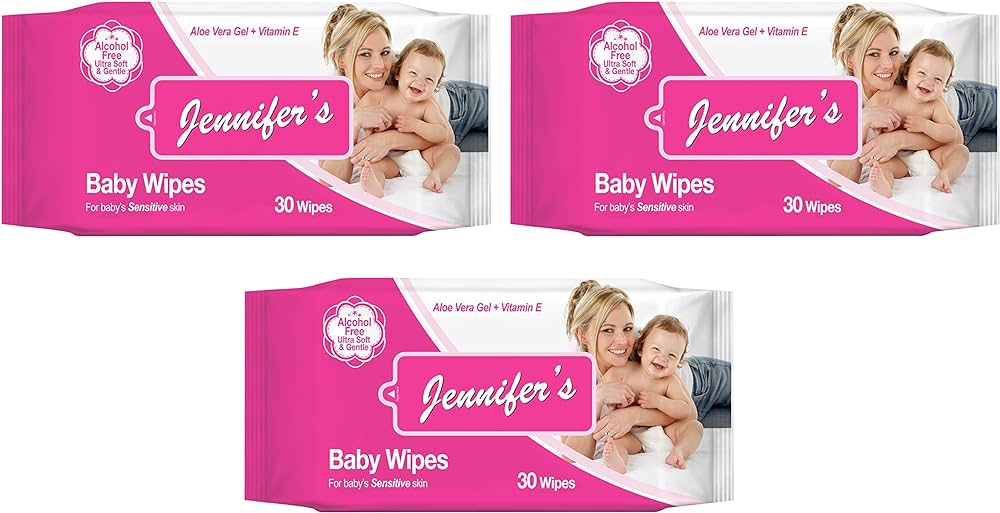 JENNIFER'S BABY WIPES 120S