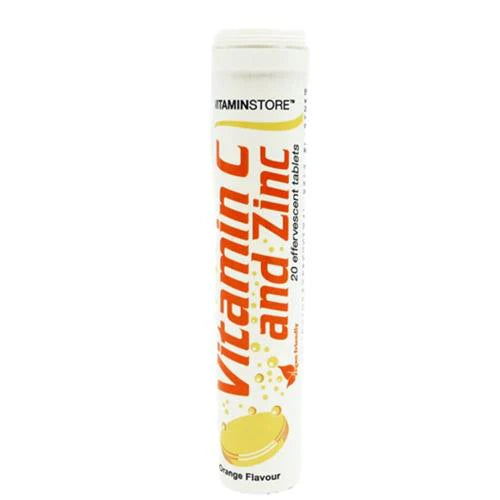 VITAMIN STORE VITAMIN C + ZINC EFFERVESCENT TABS