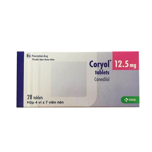 CARVEDILOL 12.5MG (CORYOL)