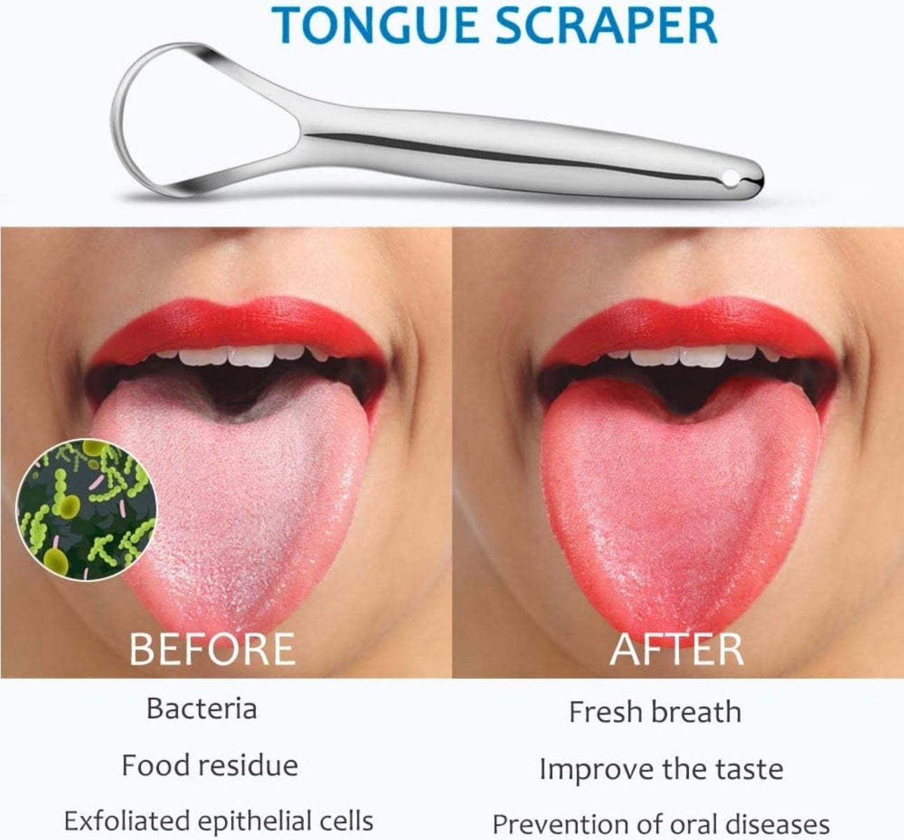 Cafhelp Tongue Cleaner