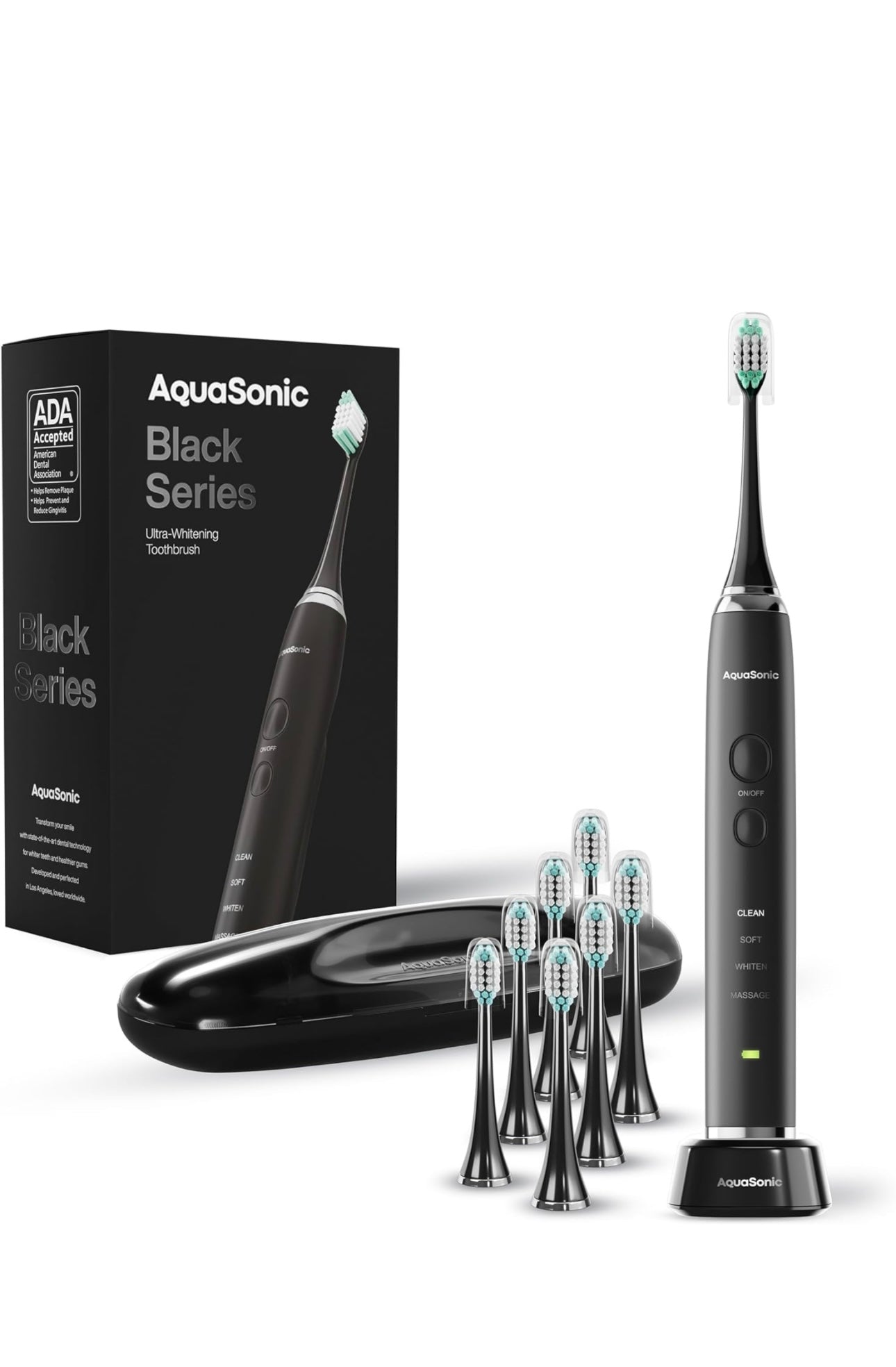 Aquasonic Black Series Ultra Electric Toothbrush