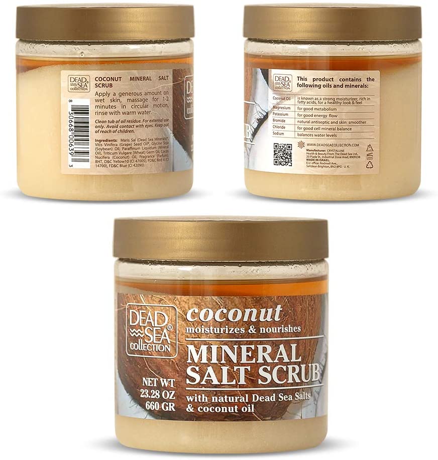 COCONUT SALT SCRUB DEAD SEA