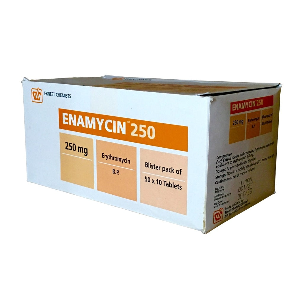 ENAMYCIN 250MG TABS (ERYTHROMYCIN)