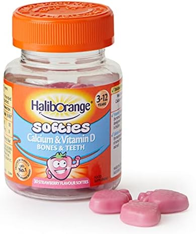 HALIBORANGE CALCIUM &VITAMIN D 60S (3-12YEARS)