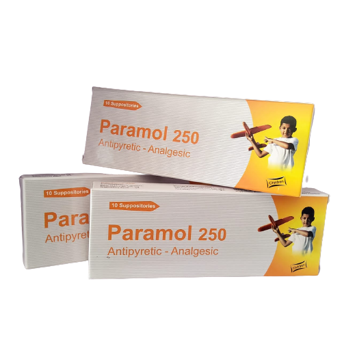 PARAMOL SUPP. 250MG 10'S