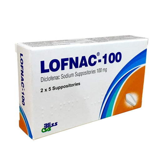 LOFNAC 100 SUPPORSITORY