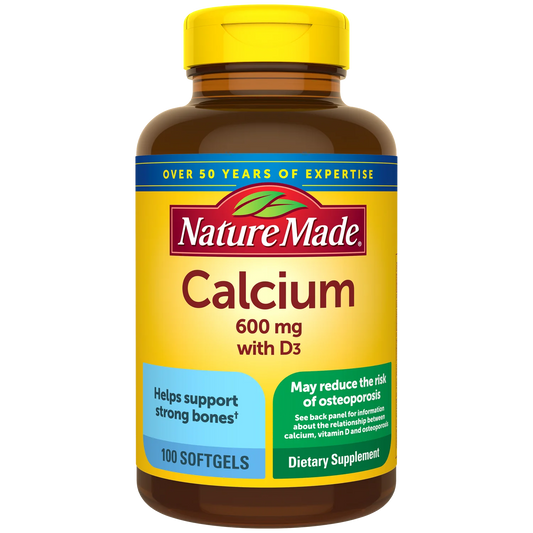 NATURE MADE CALCIUM 600MG+D3 (220'S)