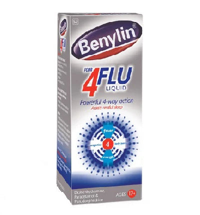 BENYLIN 4 FLU SYRUP 100ML