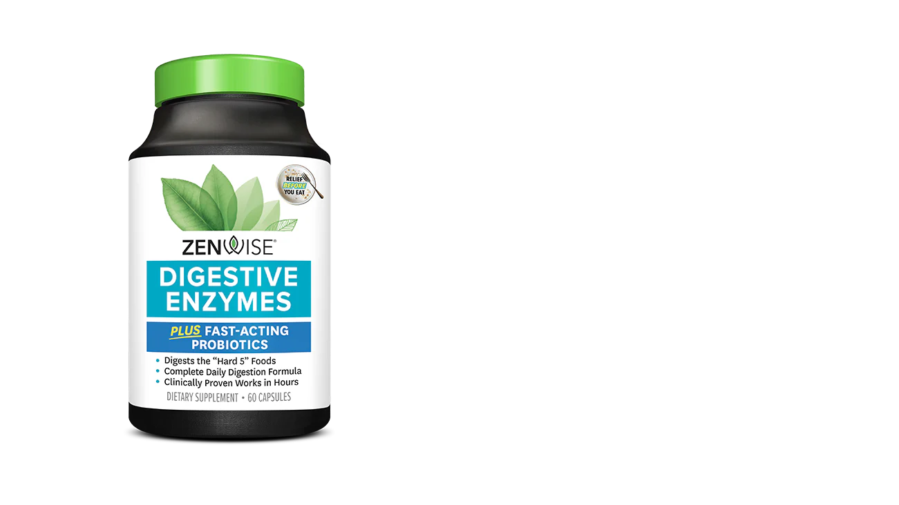 ZENWISE DIGESTIVE ENZYMES 60'S