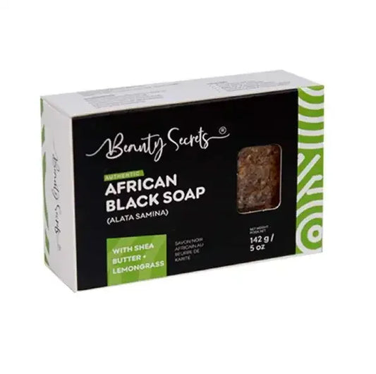 BEAUTY SECRETS BLACK SOAP 142G LEMONGRASS