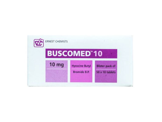 BUSCOMED TAB 10MG