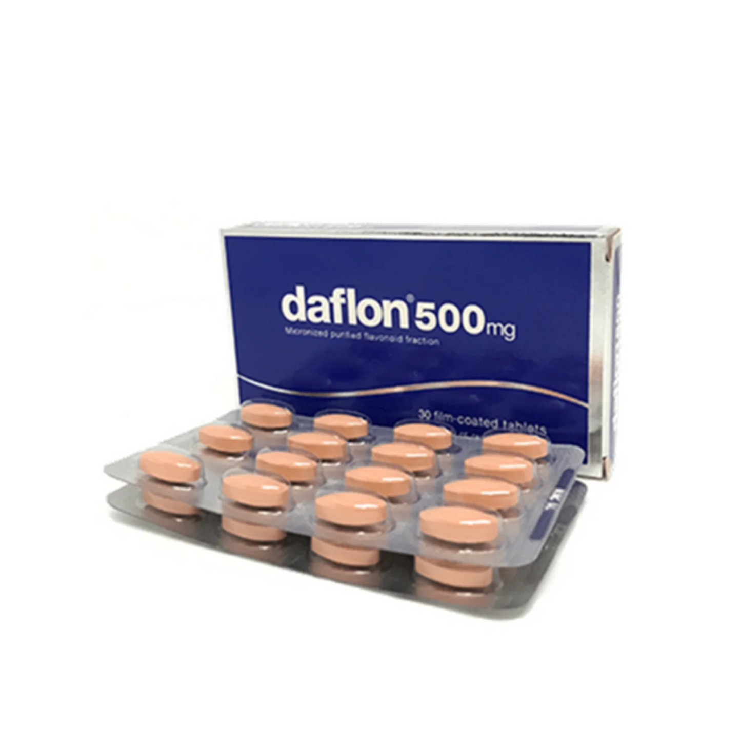 DAFLON (DIOSMIN) 500MG TABS 30S