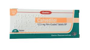 CARVEDILOL TAB 12.5MG 28'S EXETER