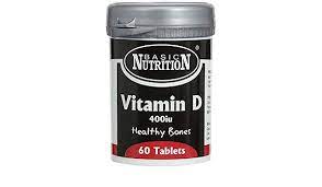 BASIC NUTRITIO VITAMIN D 400IU TABS 80S