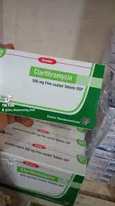 CLARITHROMYCIN 500MG TAB (EXETER)