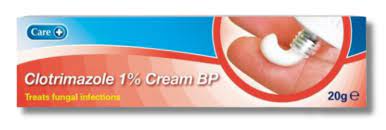 CLOTRIMAZOLE CREAM 1% (CARE+)