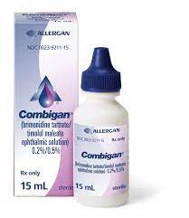 BRIMONIDINE/ TIMOLOL (COMBIGAN)