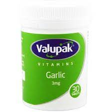 VALUPAK  GARLIC 3MG TAB