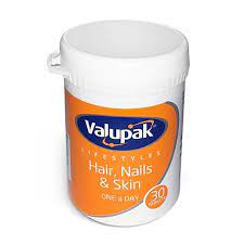 VALUPAK HAIR, NAIL & SKIN 30S