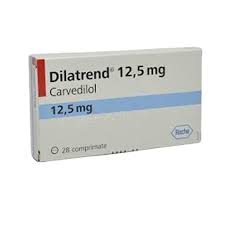 DILATREND (CARVEDILOL) 12.5MG TABS