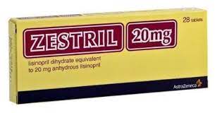 ZESTRIL 20MG TABS