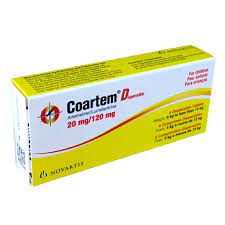 COARTEM DISPERSIBLE TABS 20/120MG 6S