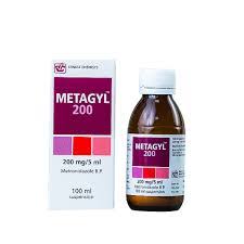 METAGYL SUSP 200MG 100ML