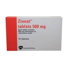 ZINNAT 500MG TABS