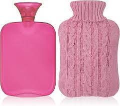 HOT WATER BOTTLE WITH COVER