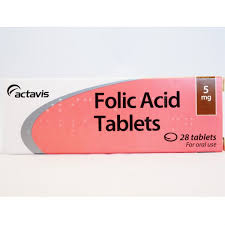 FOLIC ACID 5MG TABS 28'S UK