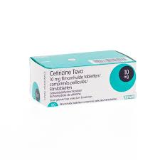 CETIRIZINE 10MG TABS 30'S (TEVA)