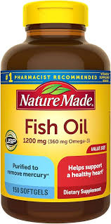 NATURE MADE FISH OIL 1200MG 150'S