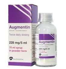 AUGMENTIN SUSP 228MG/5ML